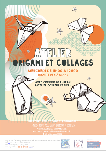 Affiche origami 2020