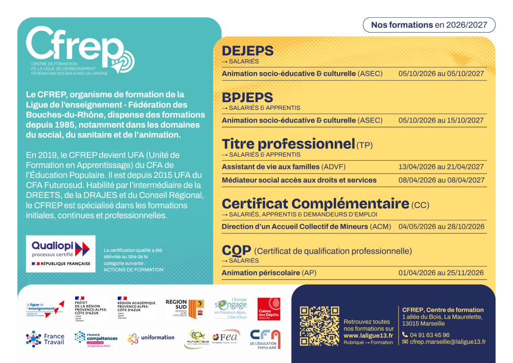 Plaquette générale 2026 2027