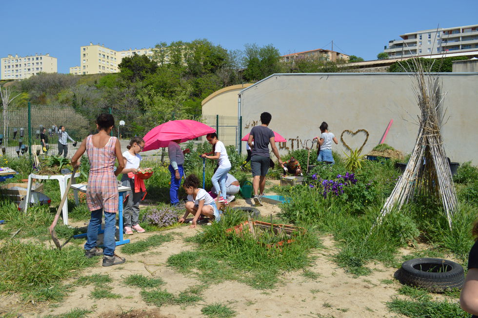 Atelier jardin école les Olives 30