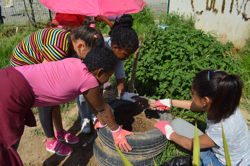 Atelier jardin école les Olives 87
