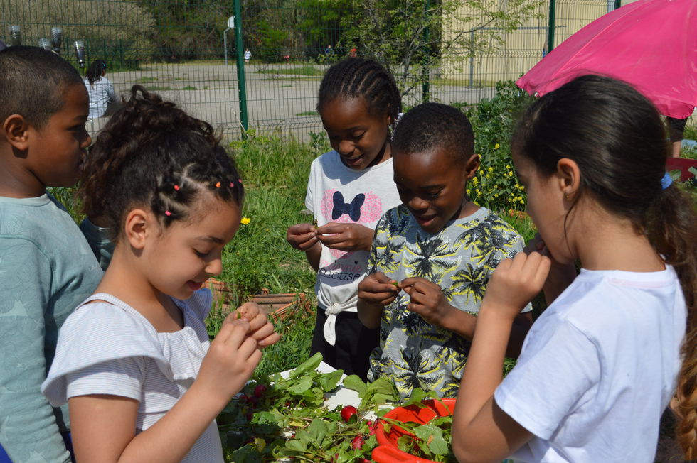 Atelier jardin école les Olives 94