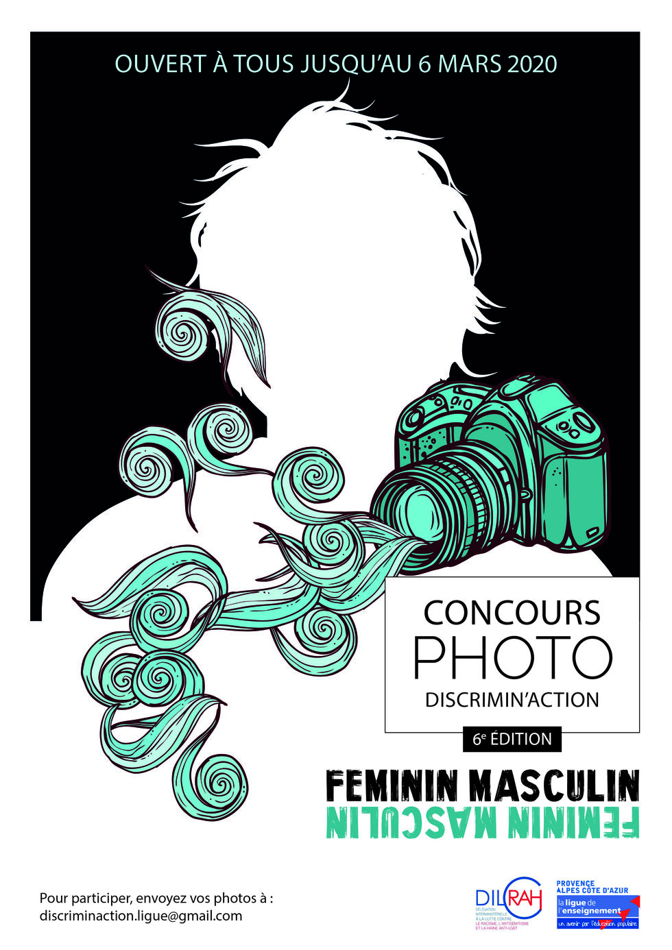 Affiche concours photo discriminaction 2019 2020