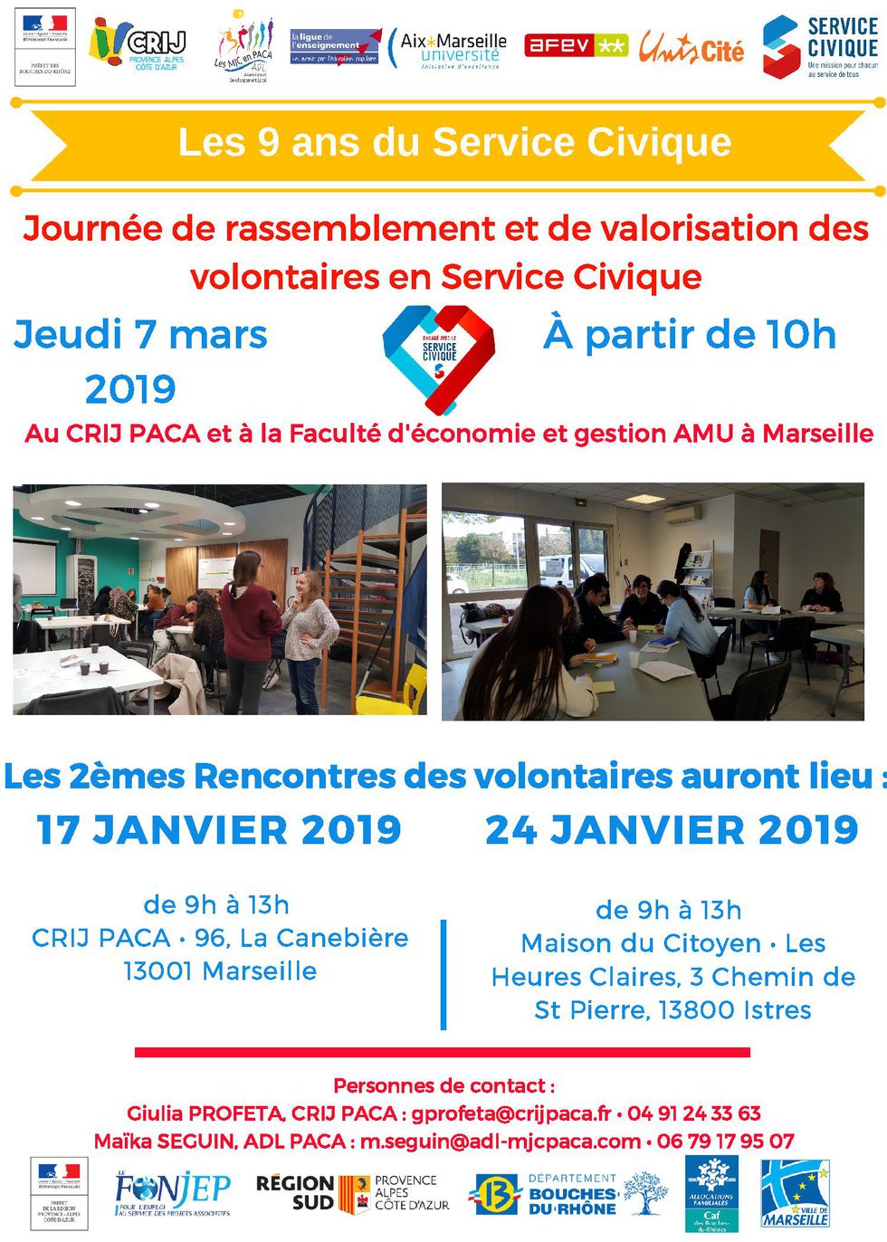 Affichette 2e rencontres de préparation