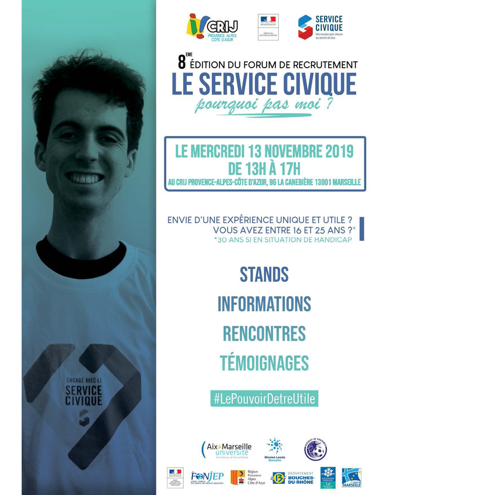 Vignette instagram forum recrutement service civique 2019