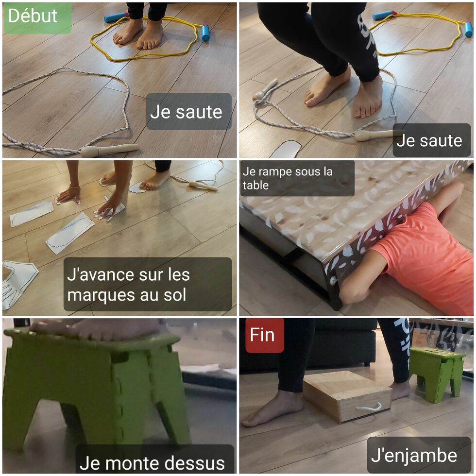 Parcours moteur crèche