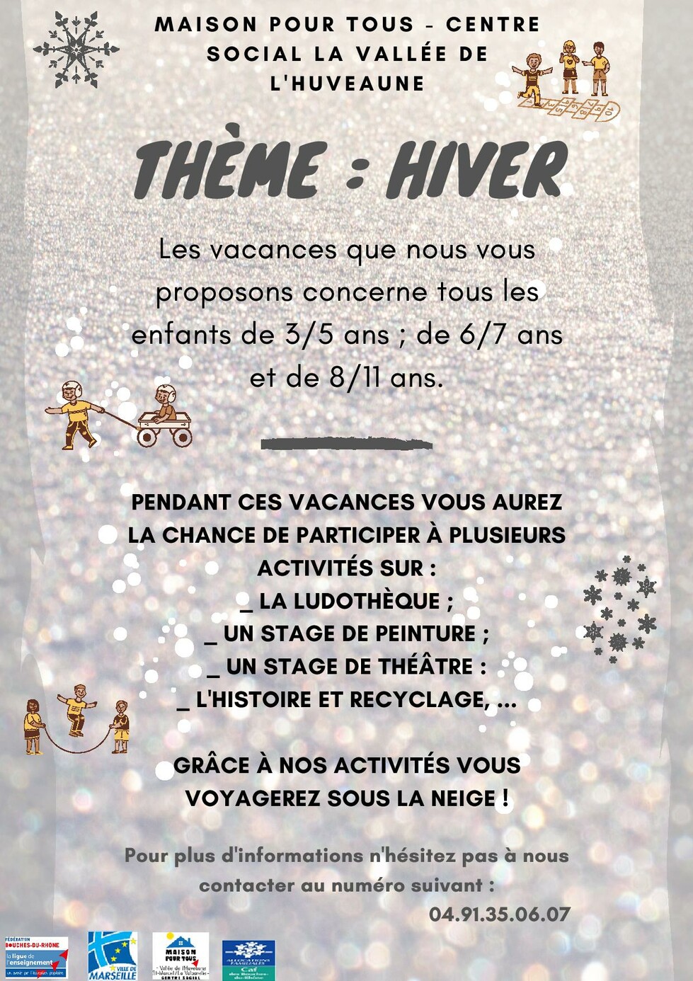 Flyer Vac. Hiver 1 CENTRE DE LOISIRS page 001