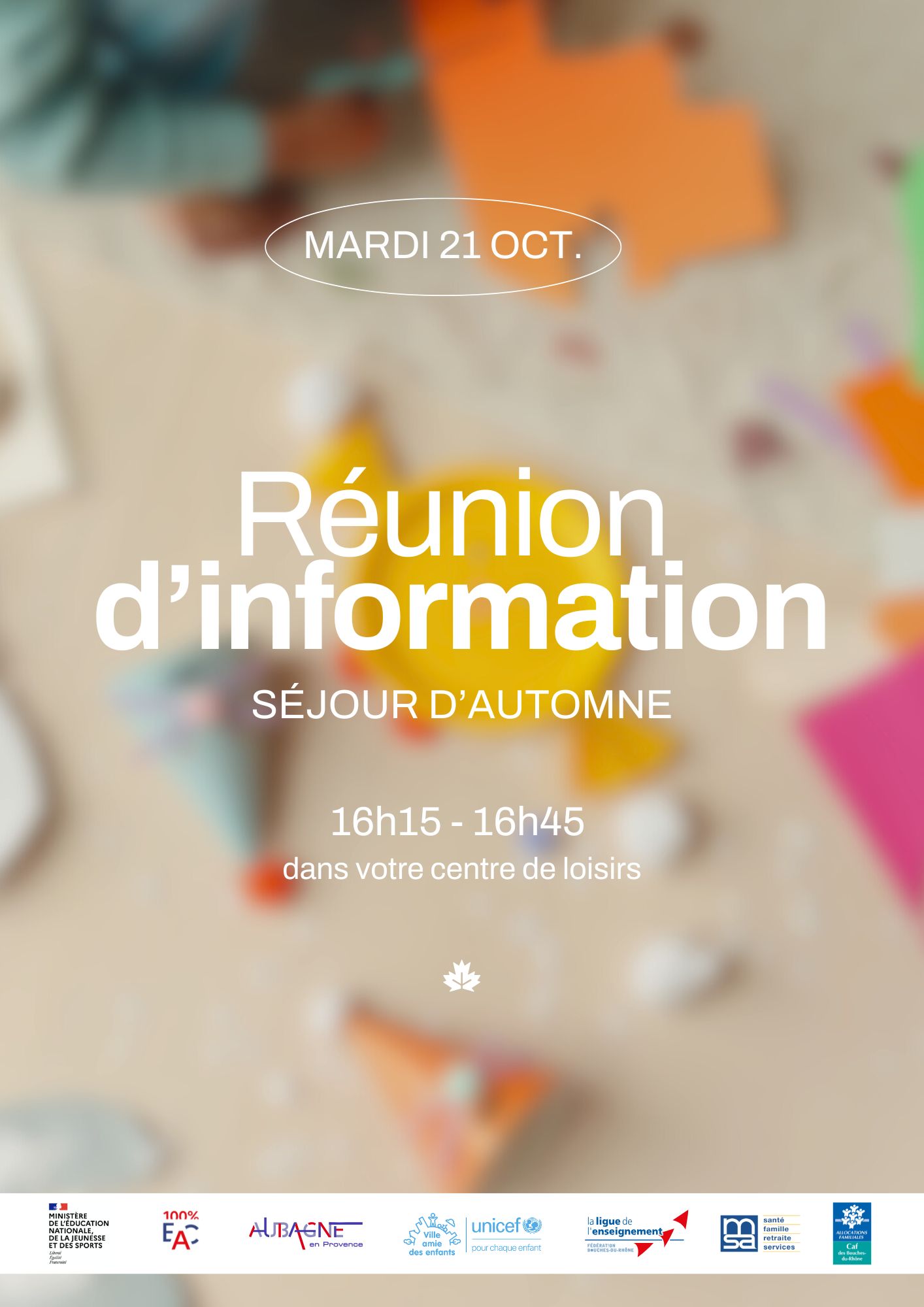 Affiche Réunion famille 2